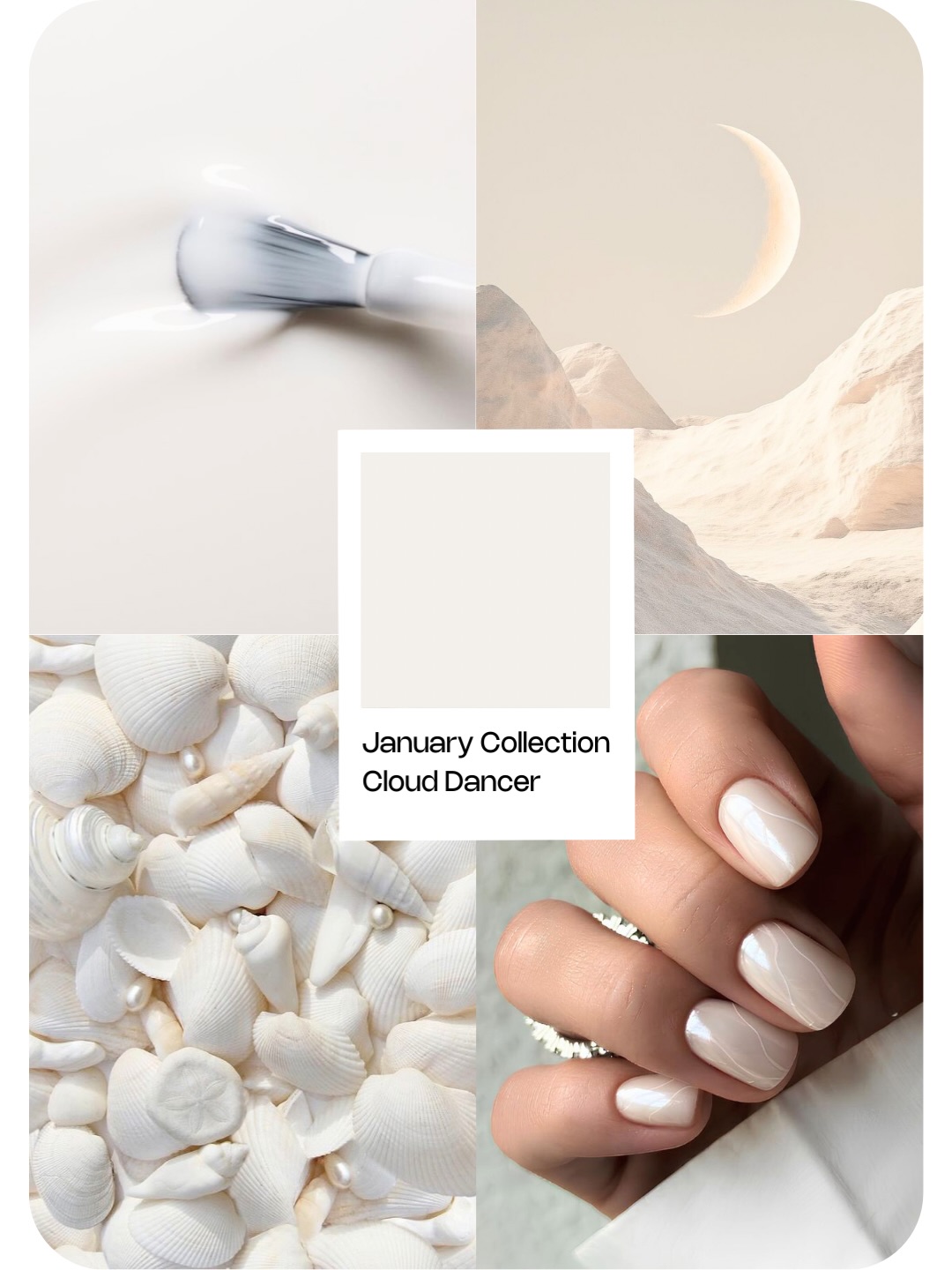 January — Cloud Dancer