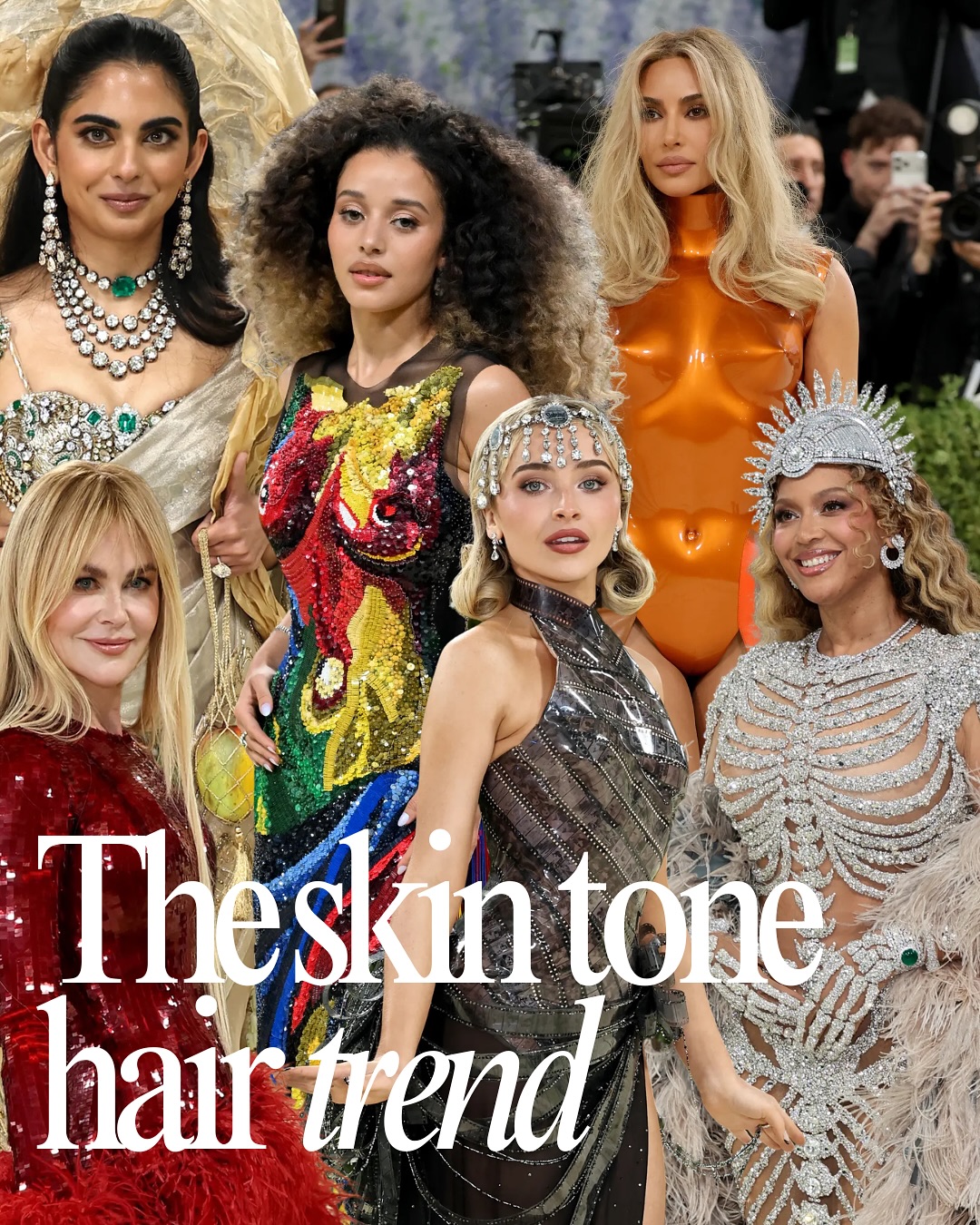The skin-tone hair trend