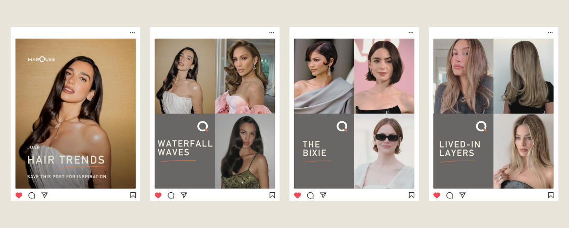 Hair by Marquee — Trend of the Month carousel