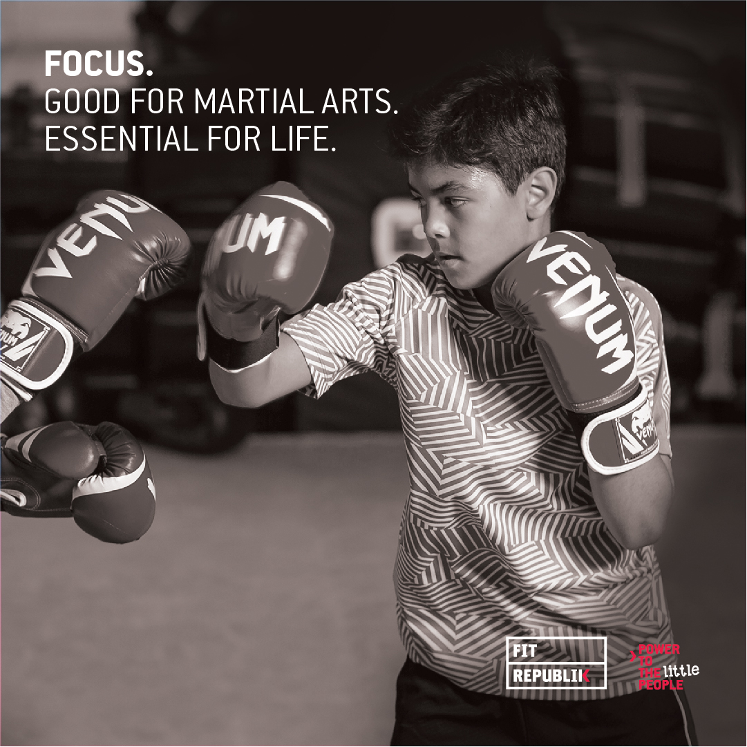 Focus — good for martial arts, essential for life