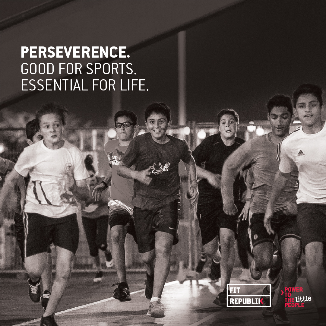 Perseverence — good for sports, essential for life