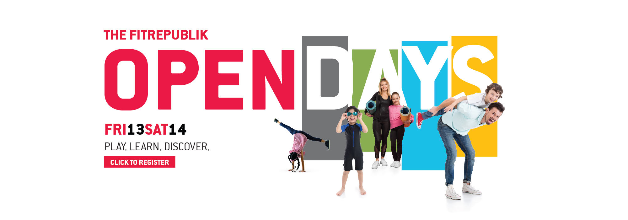 The FitRepublik Open Days — Play. Learn. Discover.