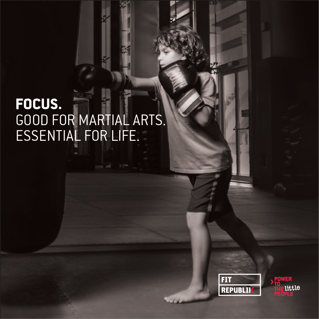 The Podium — Focus, good for martial arts, essential for life