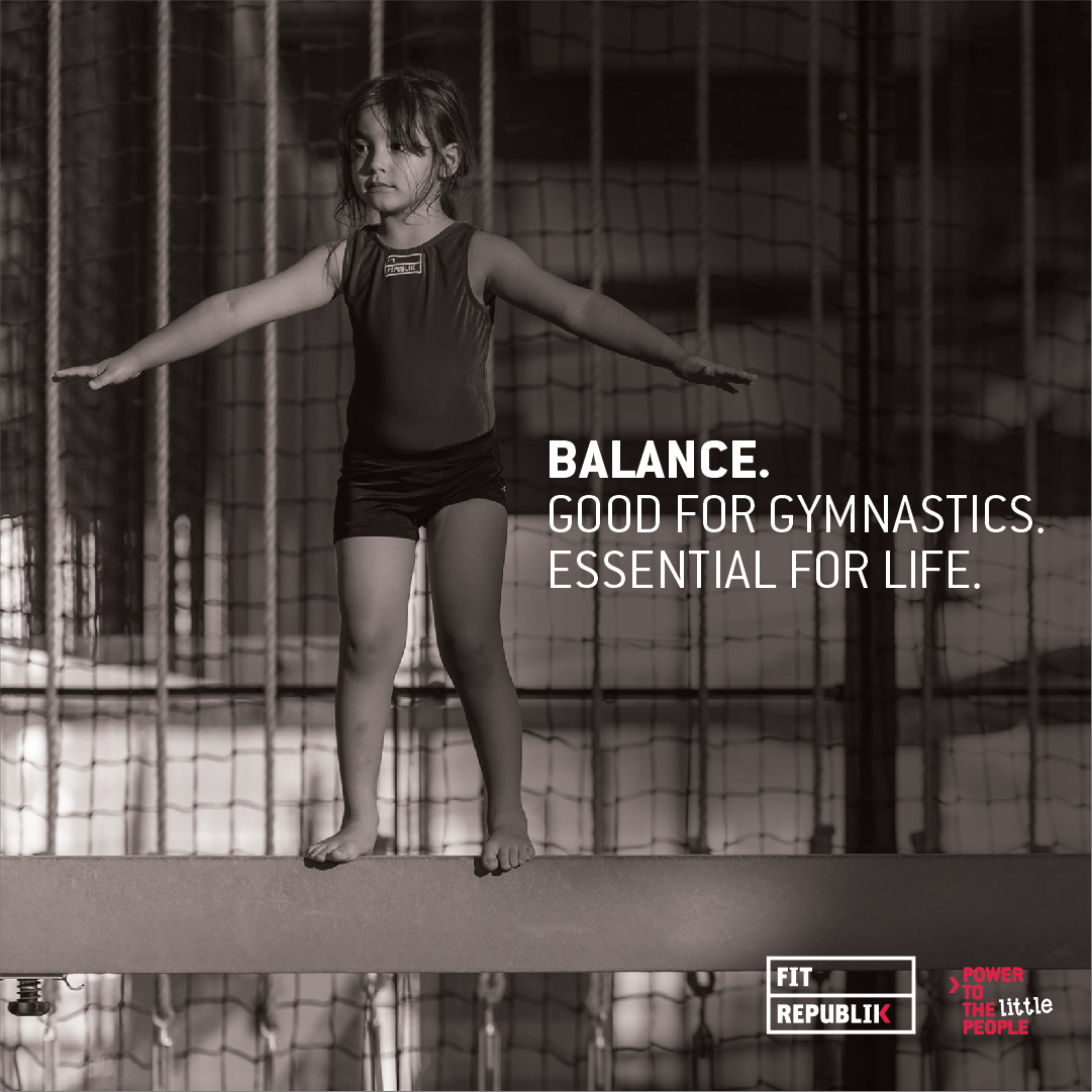 The Podium — Balance, good for gymnastics, essential for life